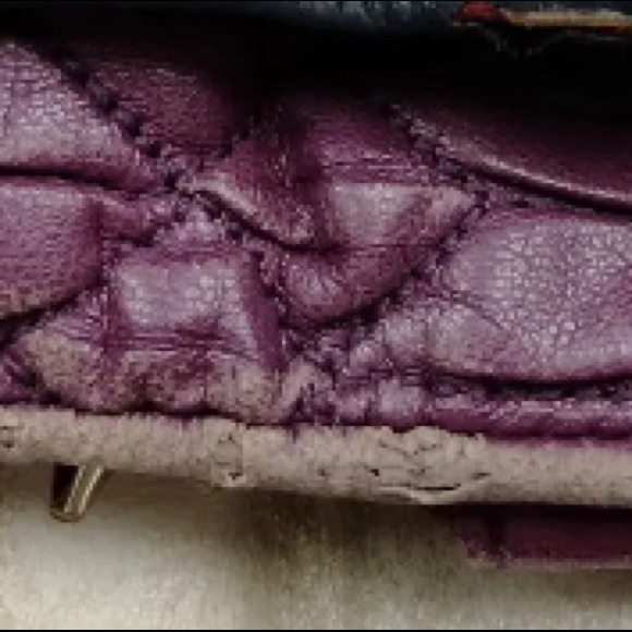 Authentic Miu Miu matelasse leather wallet